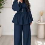 ENSEMBLE SILHOUETTE BLEU FONCÉ