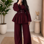 ENSEMBLE SILHOUETTE BORDEAUX