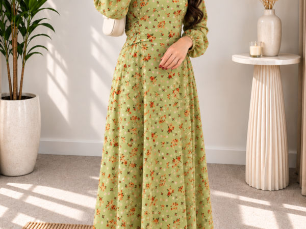 ROBE AJUSABLE VERT